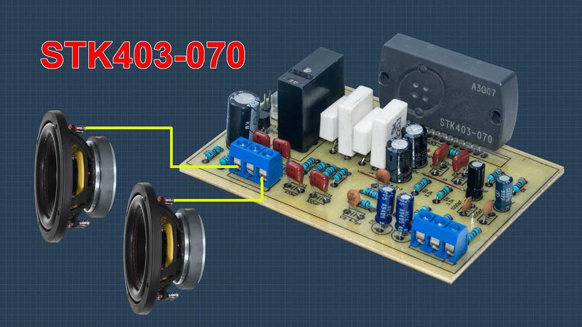stk403 130 circuit diagram