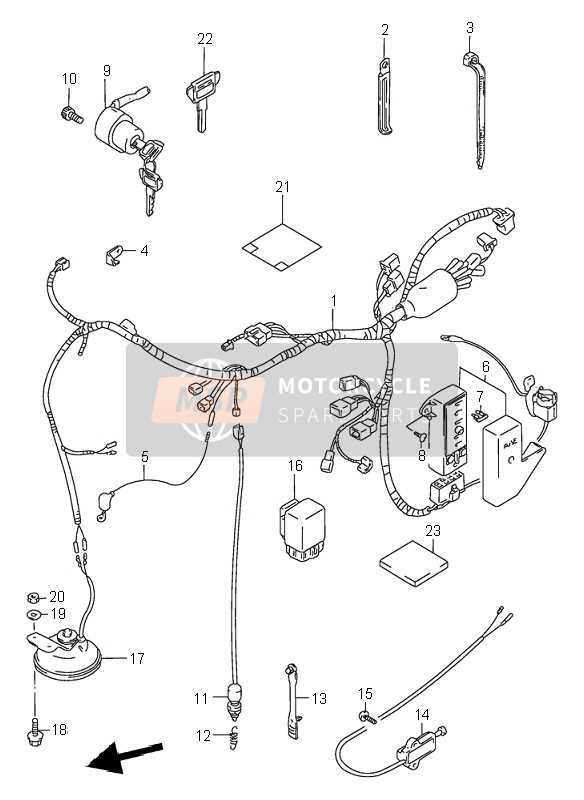 suzuki intruder 800 wiring diagram