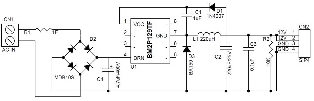 12v dc to 220v ac converter circuit diagram