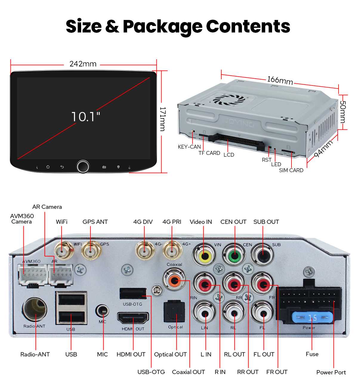 10.1 android head unit wiring diagram