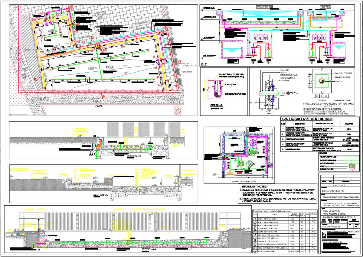swimming pool plumbing schematic diagram