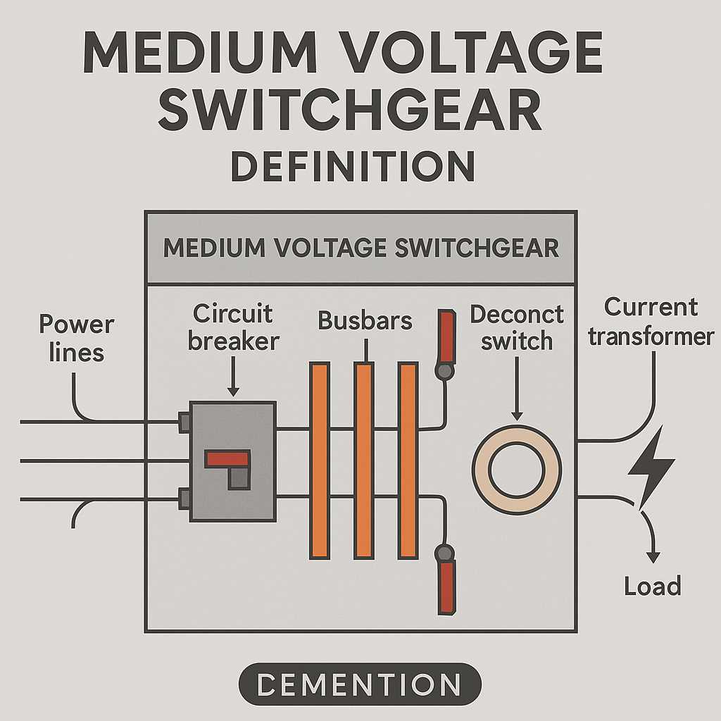 switchgear circuit diagram