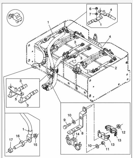 semi truck battery wiring diagram