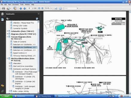 1967 cougar wiring diagram