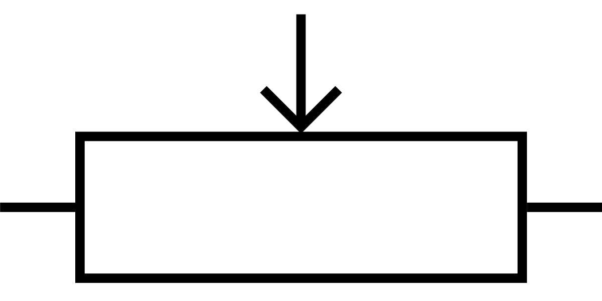 symbol for resistor in circuit diagram