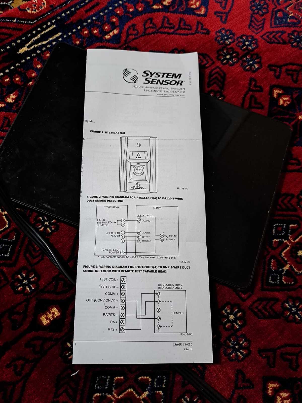 system sensor dnr wiring diagram