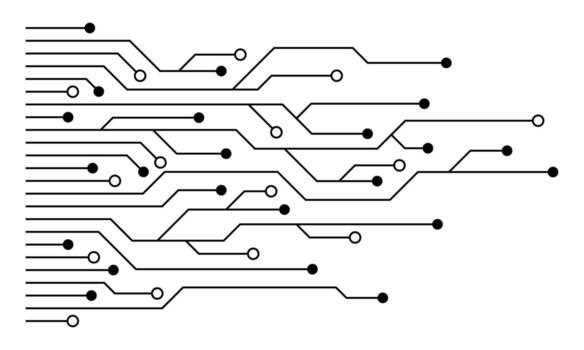 circuit diagram art