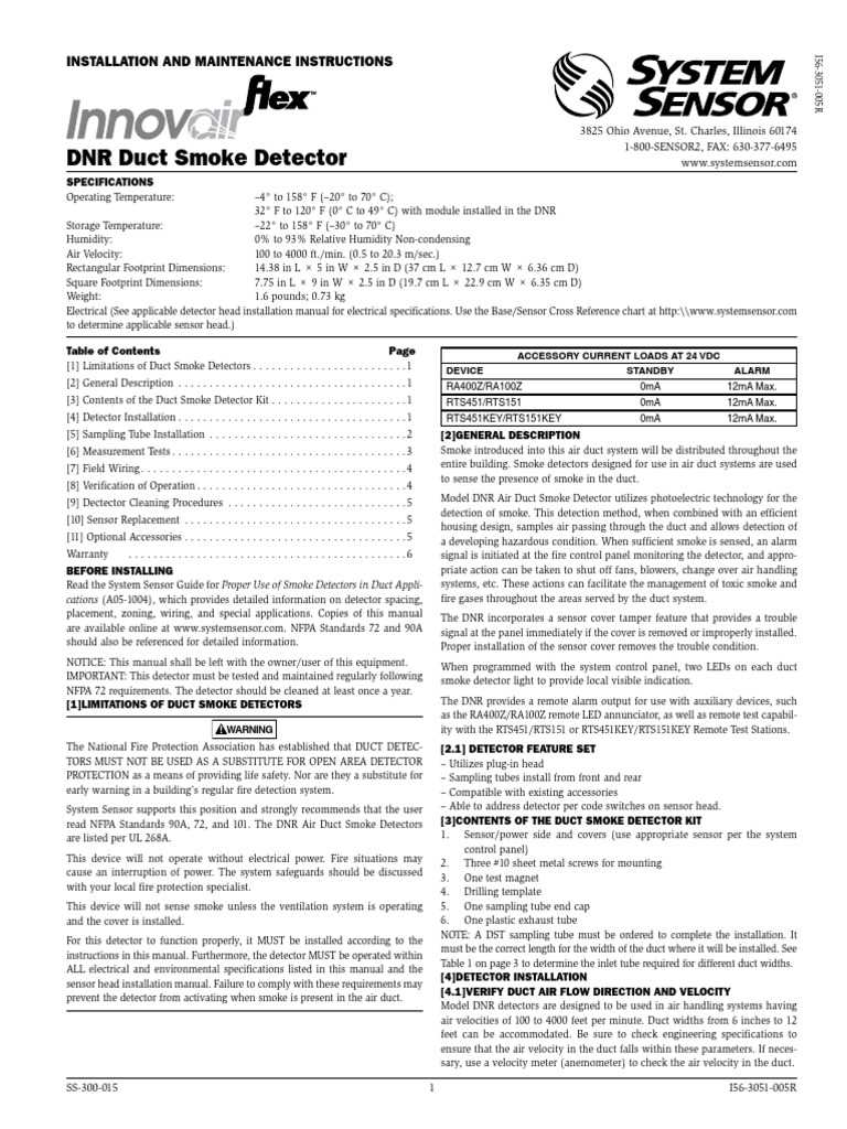 system sensor dnr wiring diagram