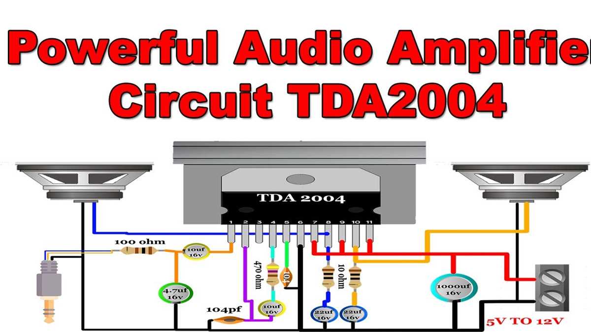 tda2004 amplifier circuit diagram tda2004 amplifier circuit diagram