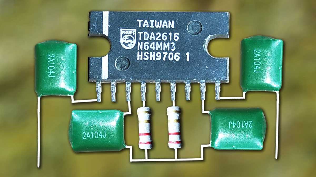 tda2611a amplifier circuit diagram
