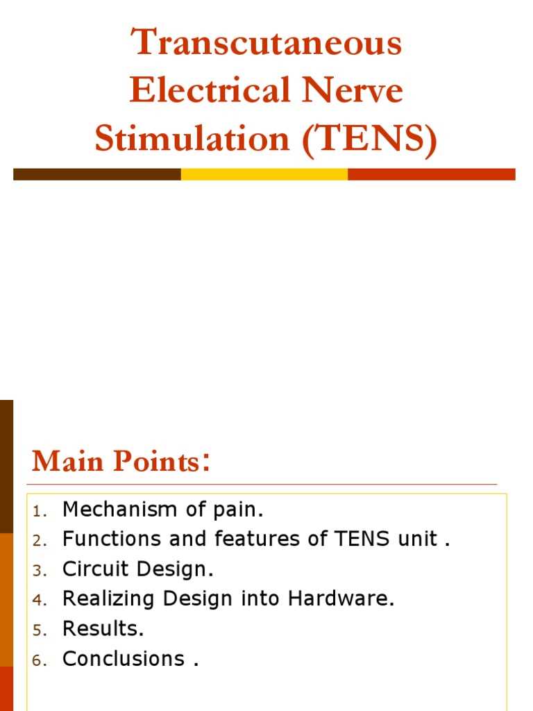 tens circuit diagram