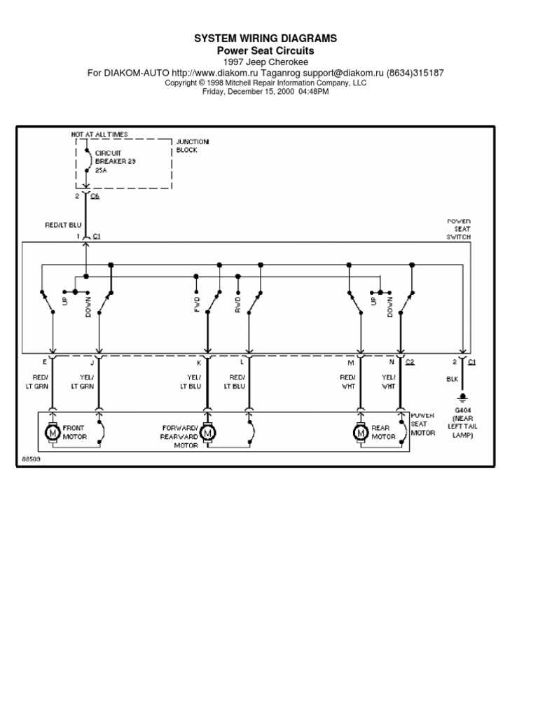ford f150 power seat wiring diagram