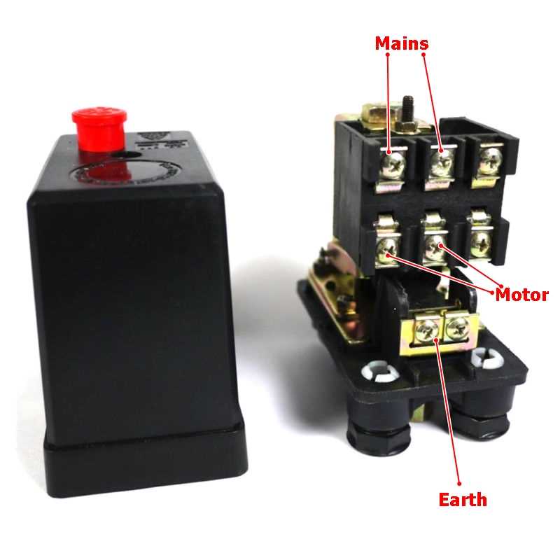 three phase air compressor wiring diagram