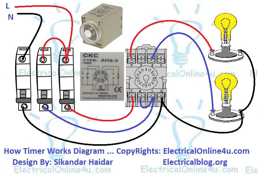 timeclock wiring diagram