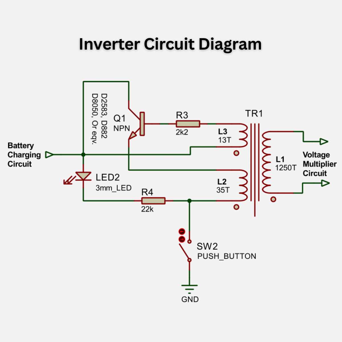 mosquito swatter circuit diagram