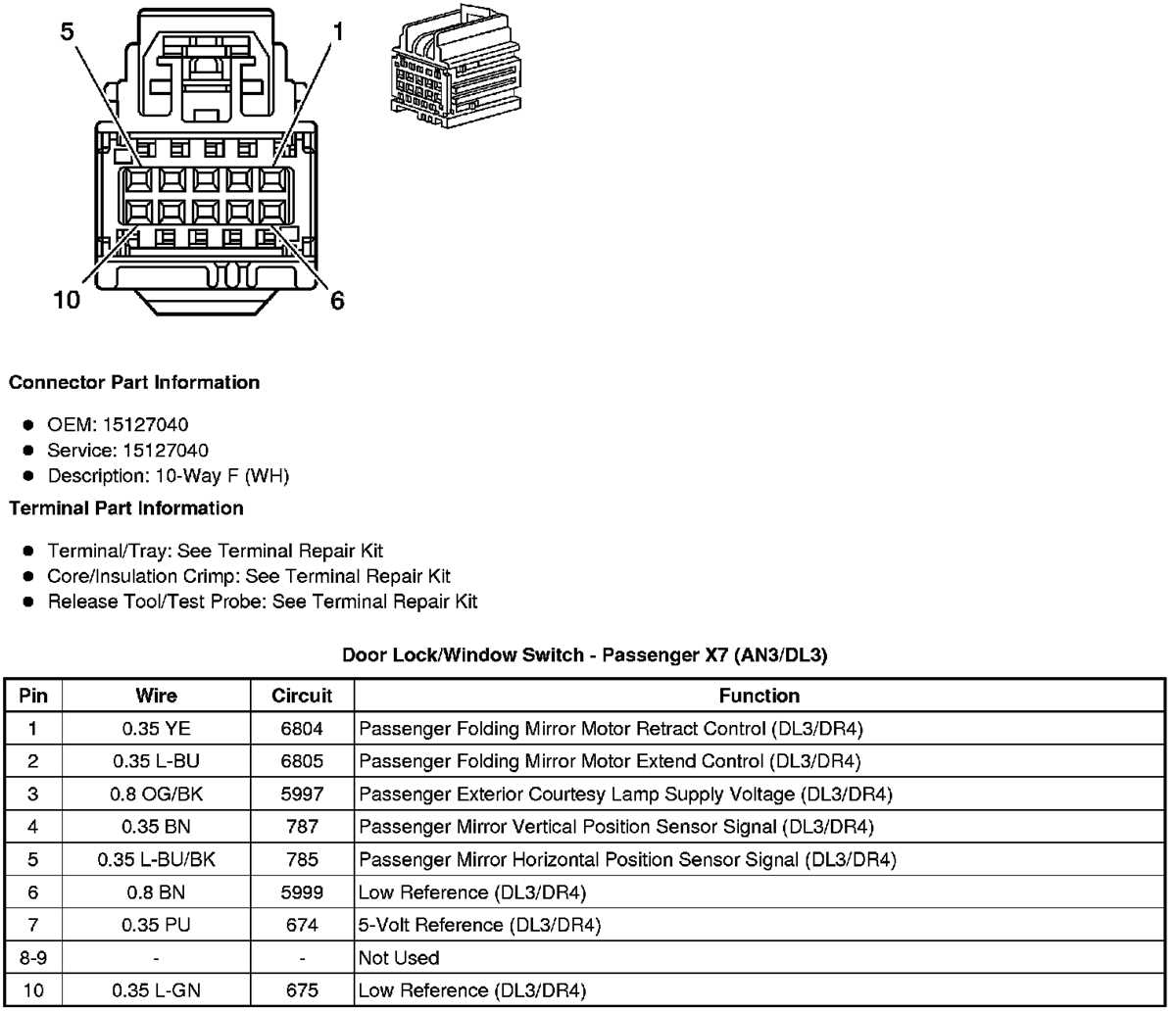 2008 chevy silverado door lock wiring diagram