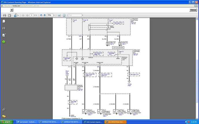 2004 honda crv wiring diagram