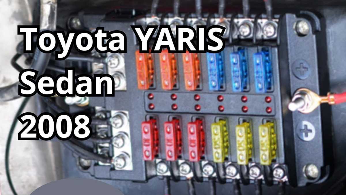 2008 toyota yaris wiring diagram