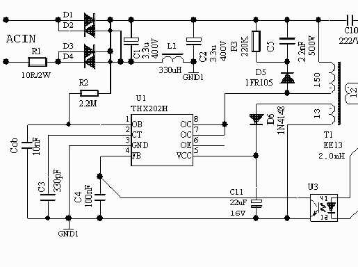 tny266pn circuit diagram