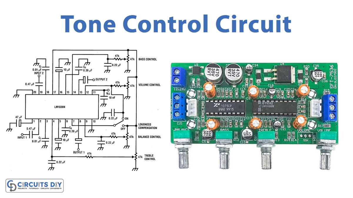 tone control schematic diagram