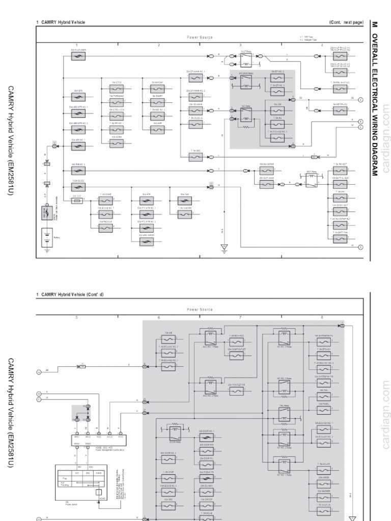 toyota camry electrical wiring diagram