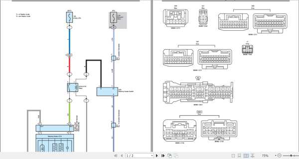 toyota yaris electrical wiring diagram