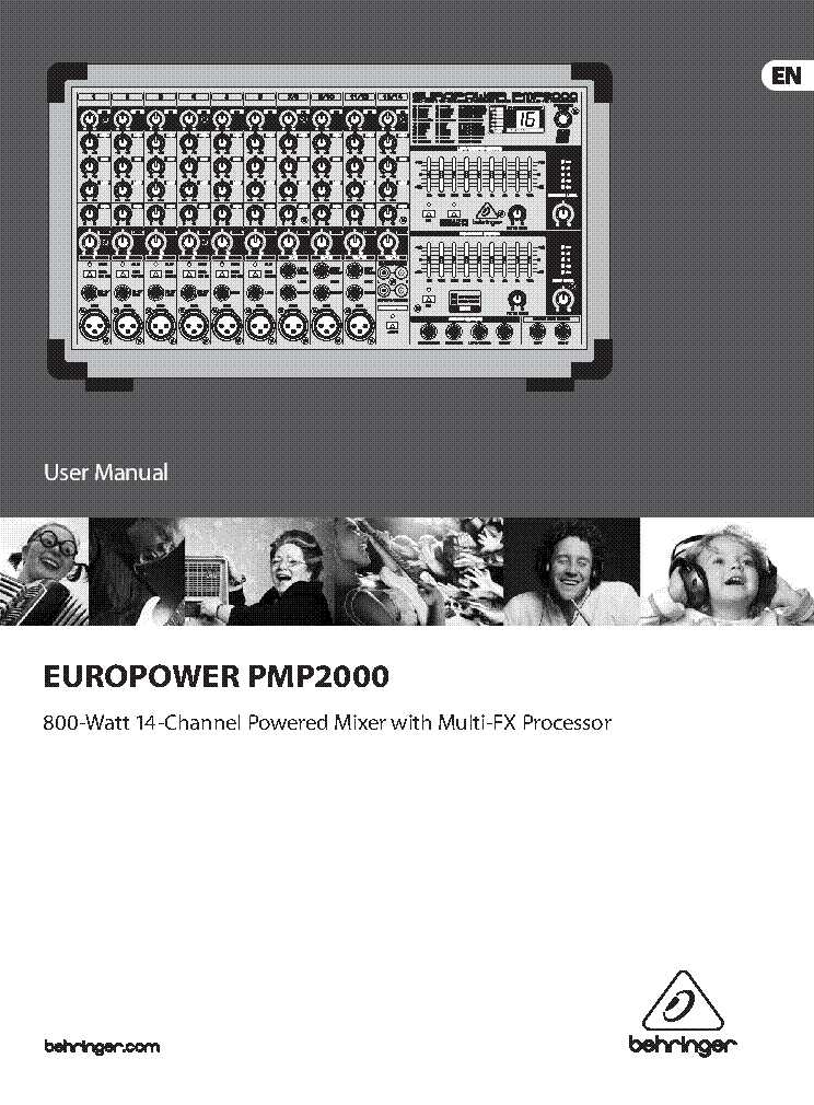 behringer pmp2000 schematic diagram