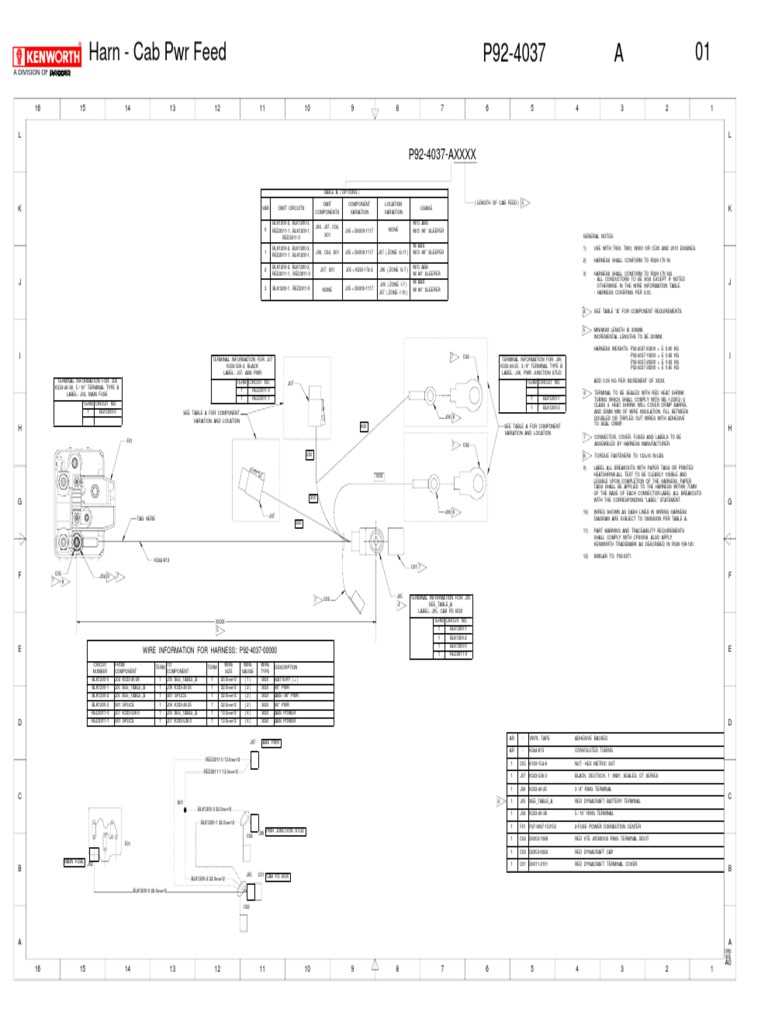 2000 kenworth w900 wiring diagram