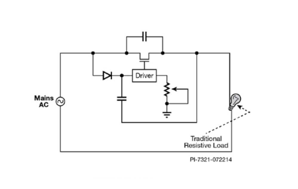 trailing edge dimmer circuit diagram