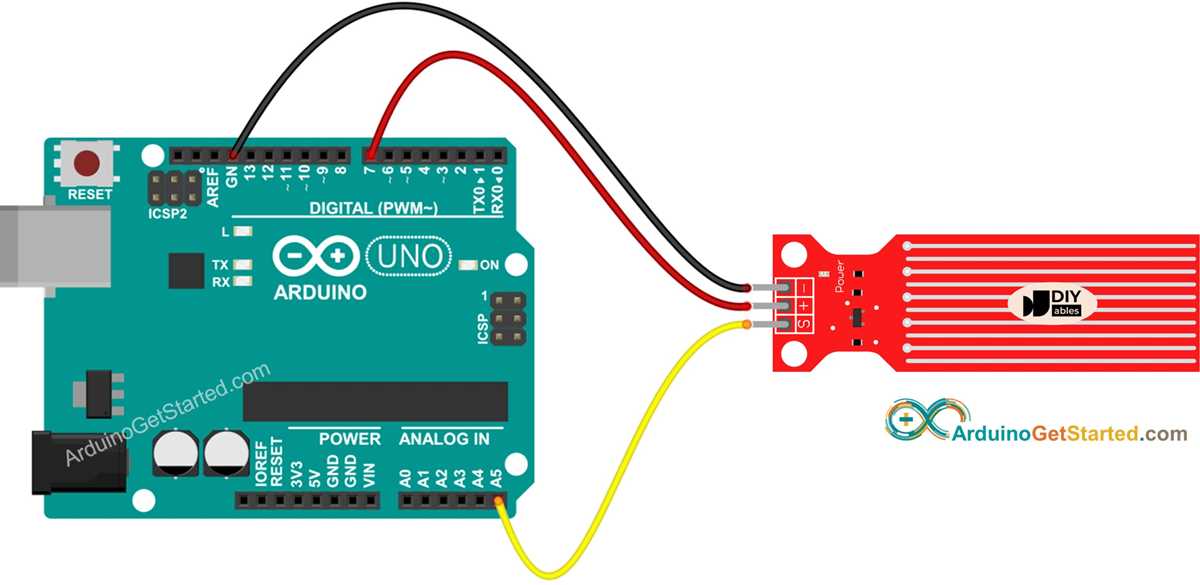 water sensor circuit diagram