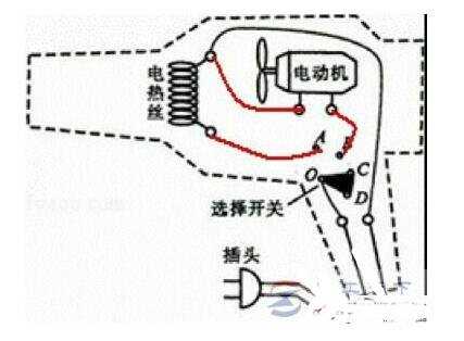 hair straightener circuit diagram