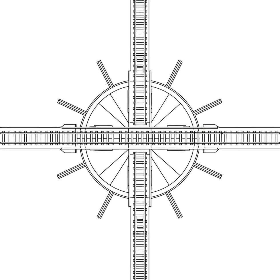turntable schematic diagram