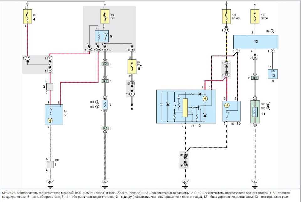 1997 toyota rav4 wiring diagram