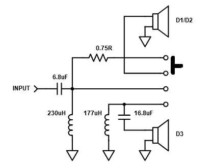 tweeter amplifier circuit diagram