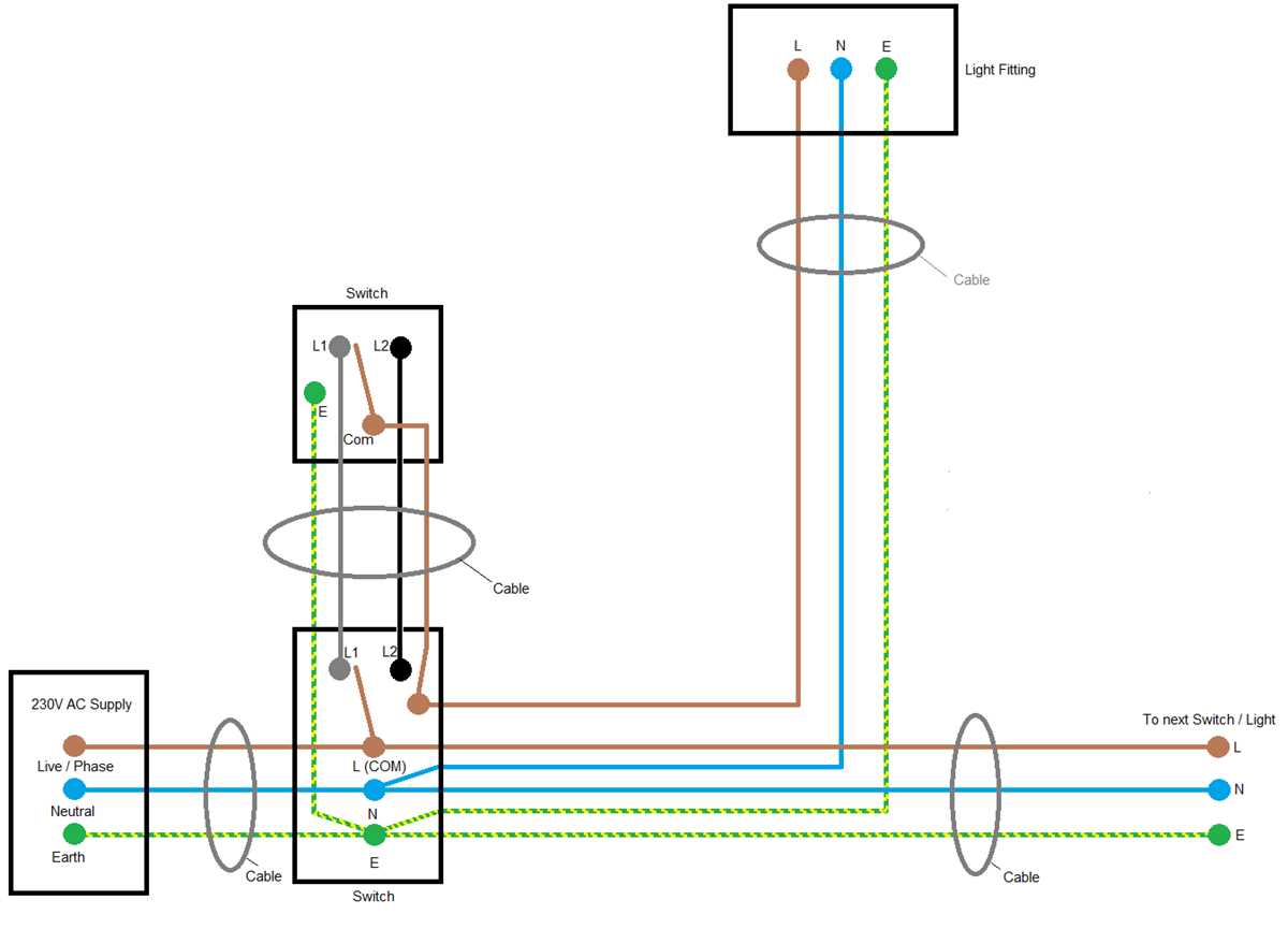 two way circuit diagram
