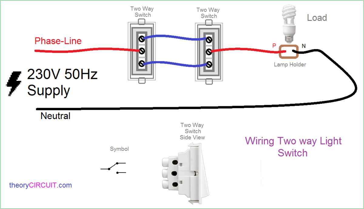 two way switch circuit diagram