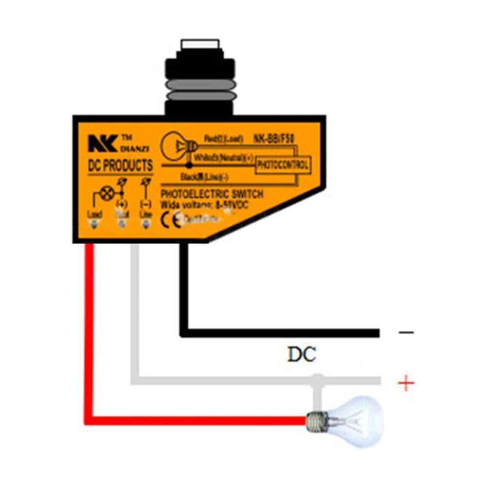 dusk to dawn photocell wiring diagram