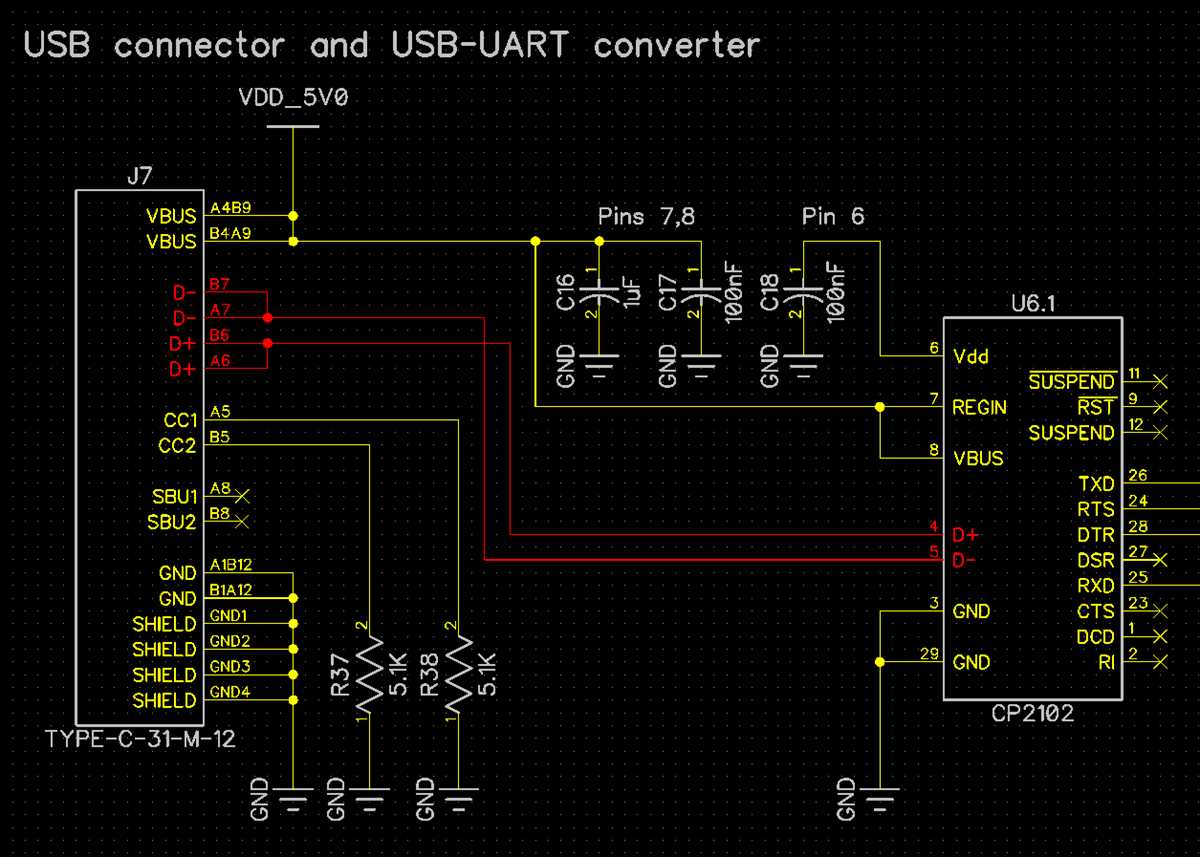 type c schematic diagram