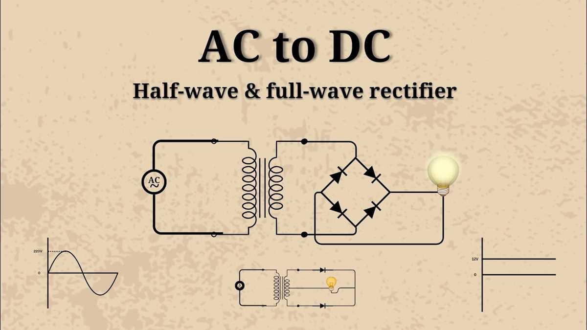 ac to dc rectifier circuit diagram