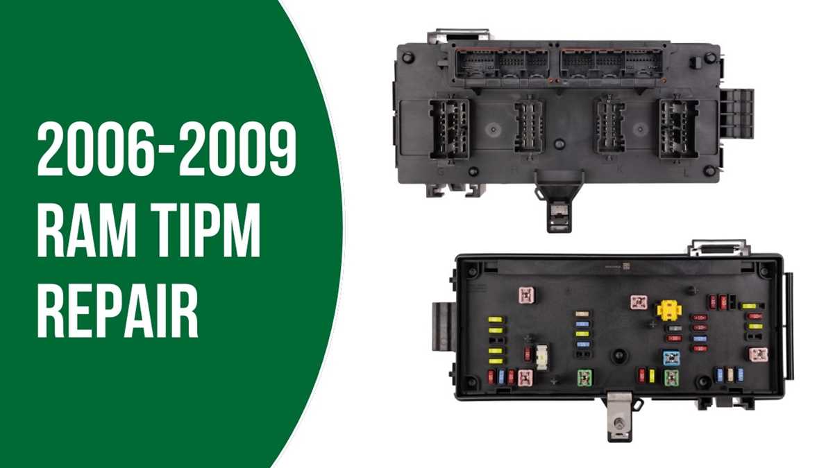 2007 dodge ram tipm wiring diagram
