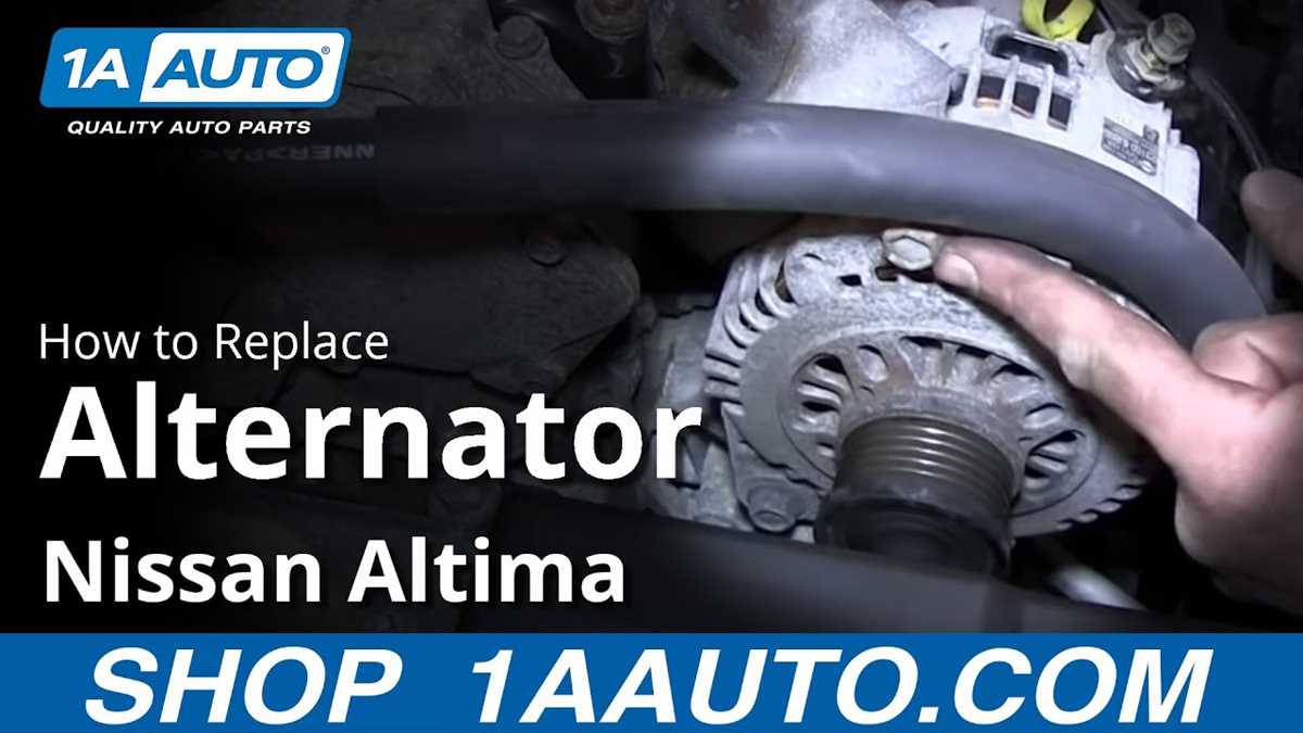 2007 nissan altima alternator wiring diagram