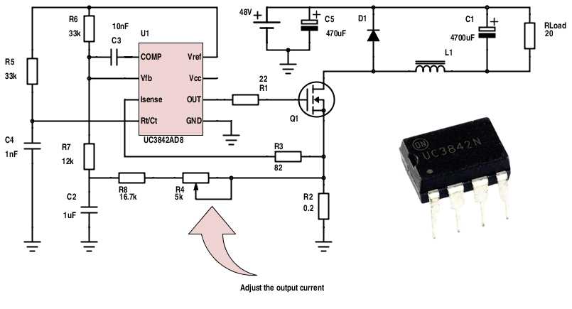 uc3842 circuit diagram uc3842 circuit diagram