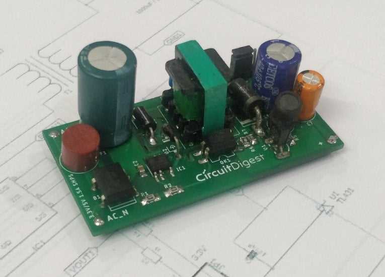 uc3843 application circuit diagram