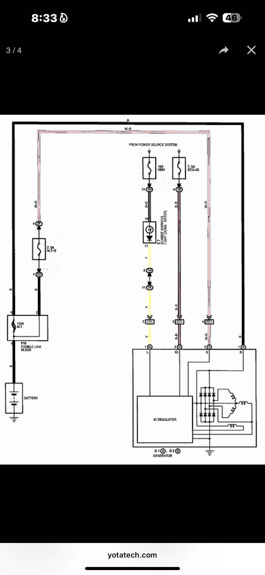 2001 toyota sequoia alternator wiring diagram 2001 toyota sequoia alternator wiring diagram