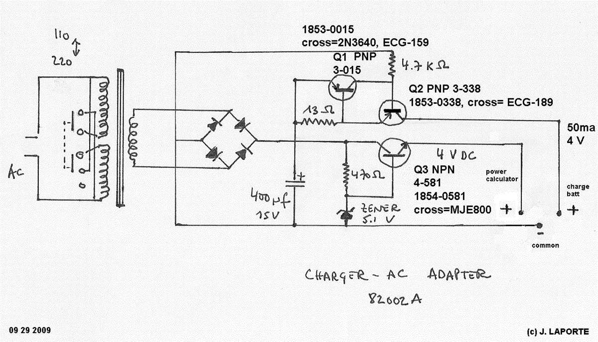 ac adapter circuit diagram
