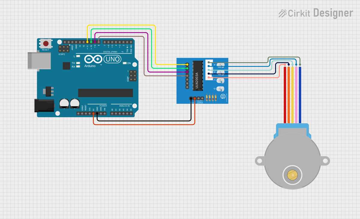 uln2003 relay driver circuit diagram