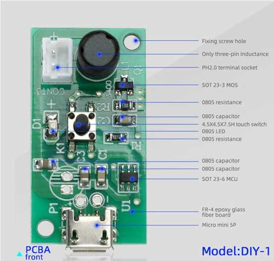 ultrasonic mist maker circuit diagram ultrasonic mist maker circuit diagram