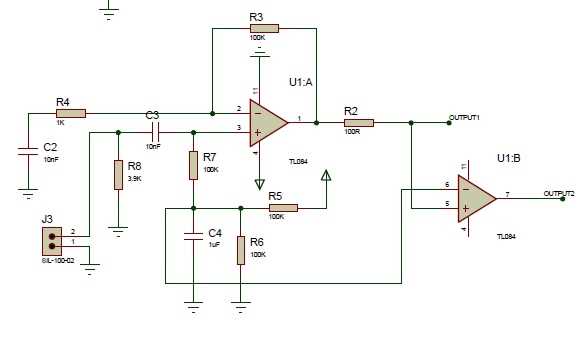 ultrasonic receiver circuit diagram