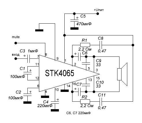 tda8950 circuit diagram