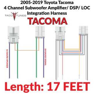 toyota tacoma electrical wiring diagram
